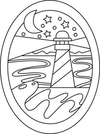 Phare 01 - Coloriages divers - Coloriages - 10doigts.fr
